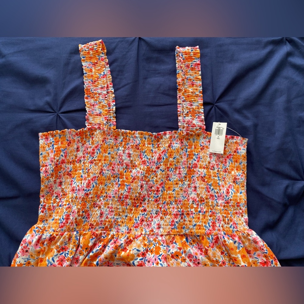 NWT! Old Navy Fit & Flare Smocked Mindi Dress